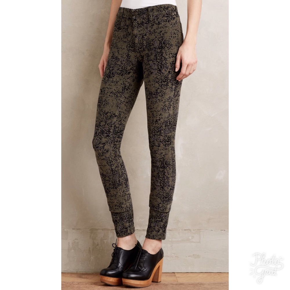 Pilcro Stretch Skinny Anthropologie Cords Sz 26 - Picture 2 of 5
